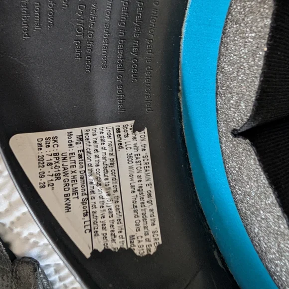 Baseball Bundle! Helmet, 2 Gloves, Back Pack - Picture 8 of 14